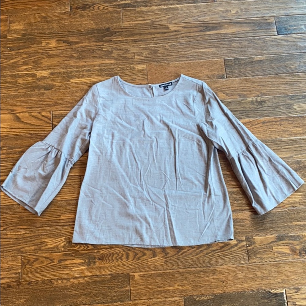 J. Crew mercantile bell sleeve blouse